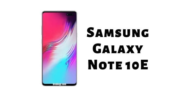 Samsung Galaxy Note 10E