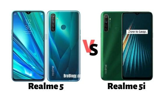 Compare Realme 5i vs Realme 5
